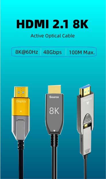 HDMI 8K AOC Cable