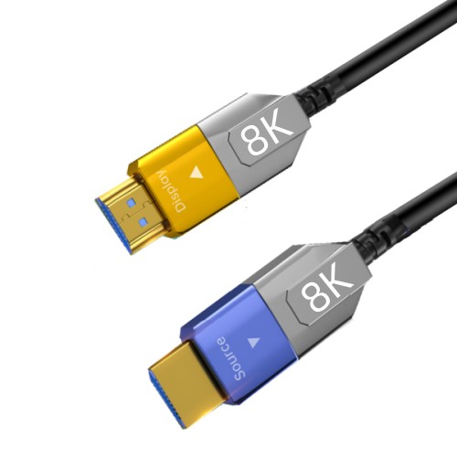 HDMI Fiber Optic Cable support 8K@60hz 48Gbps HDCP2.3 eARC 3D