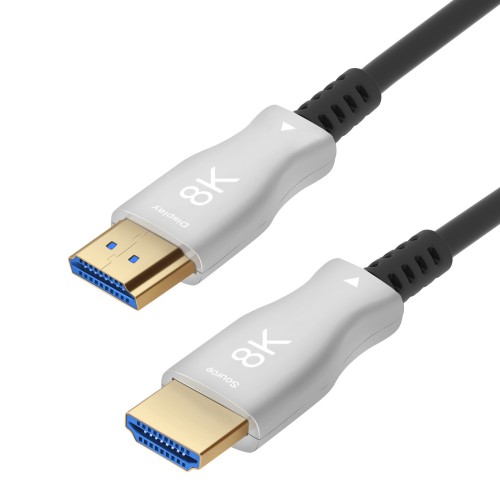 HDMI Fiber Cable 2.1 48G HDMI AOC Cable for PS5 and projector