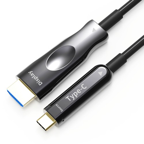 USB C to HDMI Fiber Cable for Mobile Phone Computer Display Screen Audio and Video Synchronous