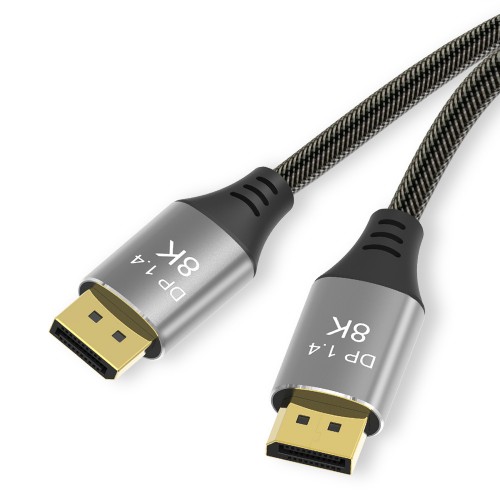 Displayport 1.4 Cable support 4K@144Hz or 8K@60Hz,32.4Gbps for E-sports