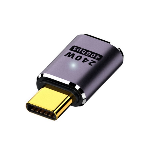 Type C Adapter with 240W Power Delivery and 40Gbps Data Transfer
