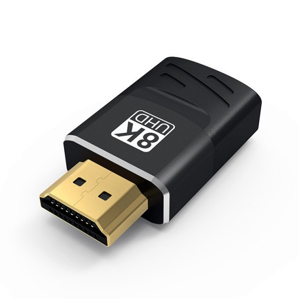 8K@60Hz Male to Female HDMI 48G Adapter