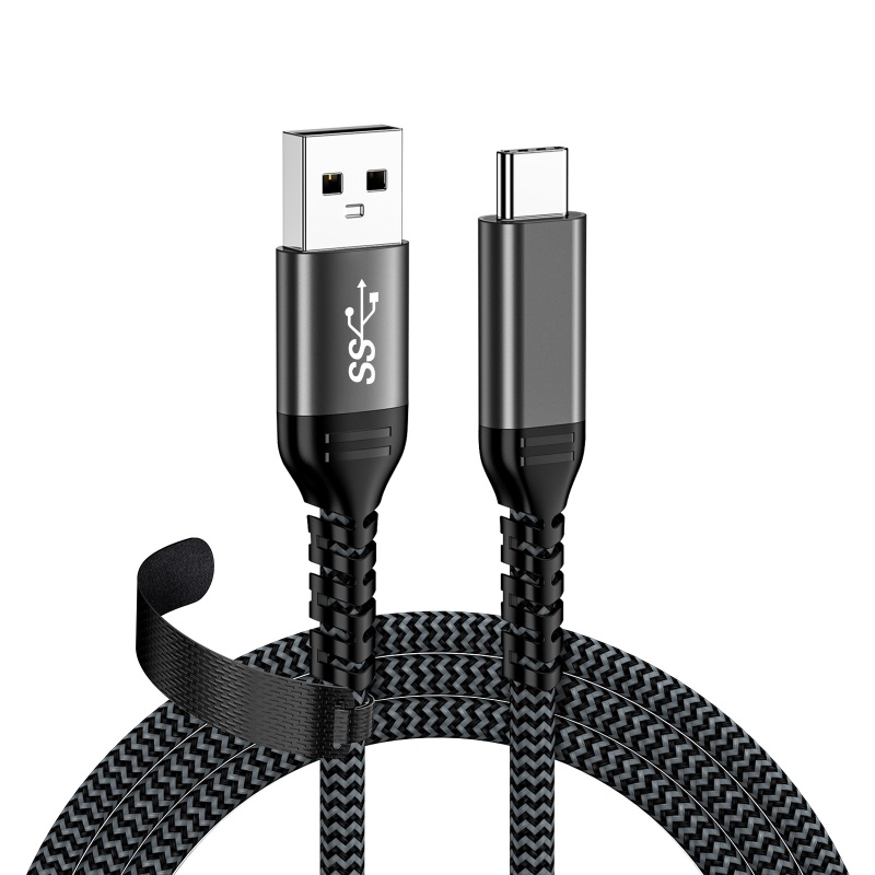 USB3.2 to C Data Changing Cable Support 60W(20V/3A) Power Delivery and 10Gbps Data Transfer